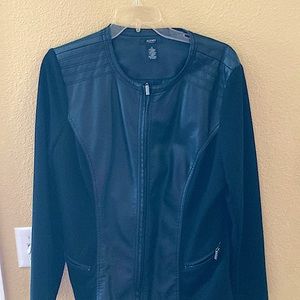 Epic Black Leather Jacket | XL | Alfani, truly gorgeous, LIKE NEW, high quality